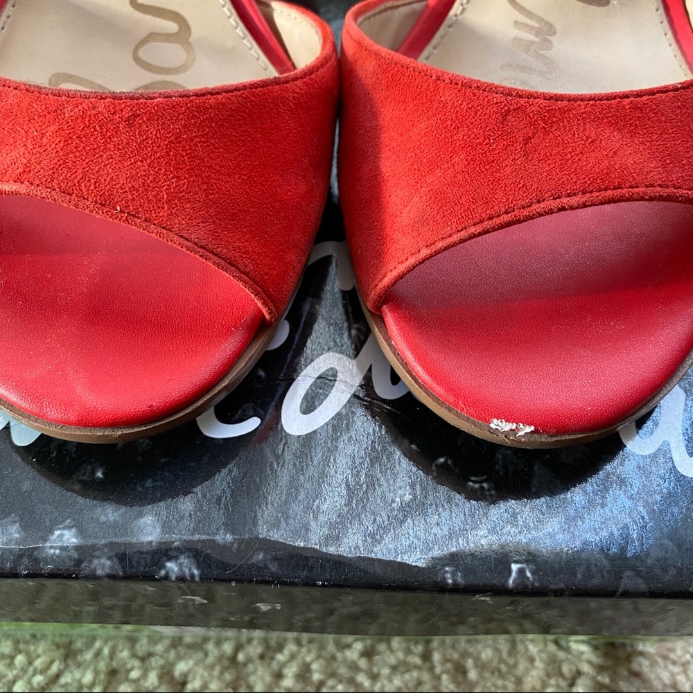 Sam Edelman Red Heels - Picture 5 of 5